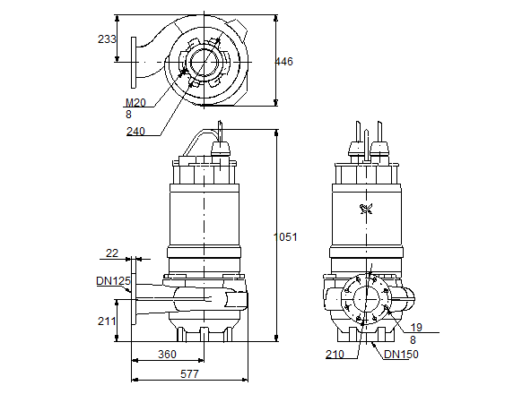 Grundfos S1.100.125.135.4.54M.H.259.G.Ex.