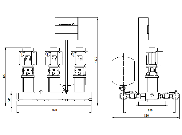 Grundfos Hydro Multi-E 3 CRE 5-10