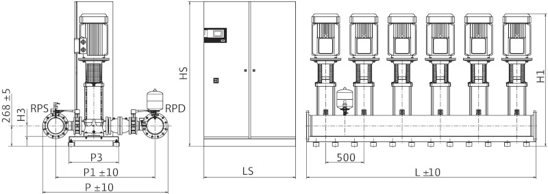 Установка Wilo-Comfort COR-4MVI7002/CC