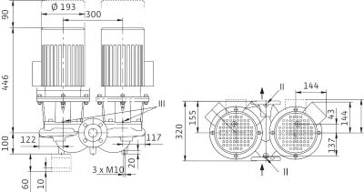 Насос Wilo DL100/165-22/2