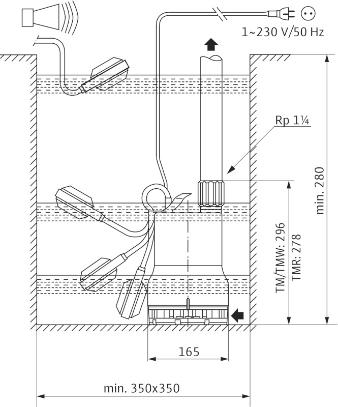 Насос Wilo-Drain TM32/8-10m