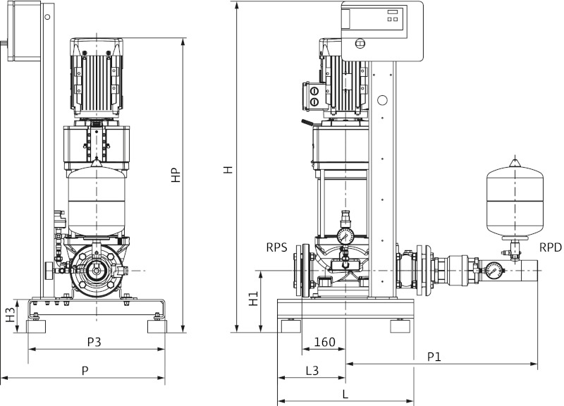 Установка Wilo-Economy CO-1HELIX V5205/2/K/CE-02