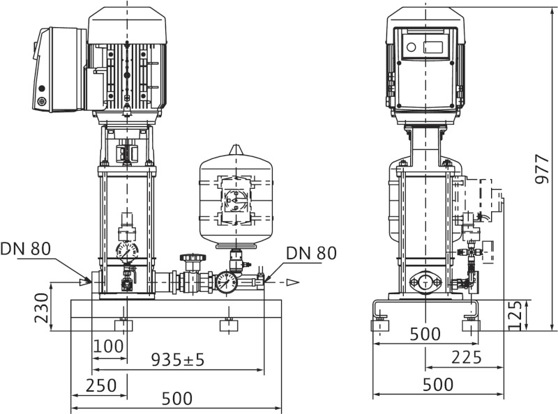 Установка Wilo-Comfort-Vario COR-1MVIE5202-GE