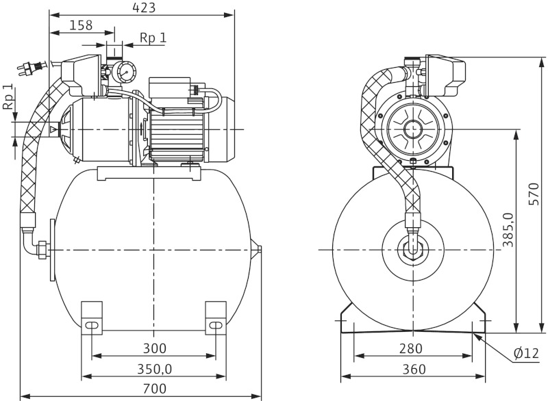 Насос Wilo-MultiCargo HMC604 EM