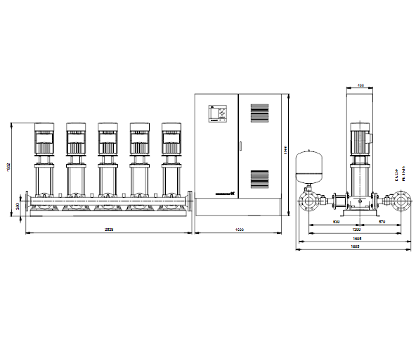 Grundfos Hydro MPC-S 5 CR 90-5 (снят с производства)