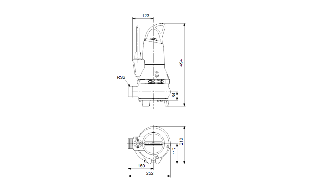 Grundfos EF30.50.06.EX.2.50B 