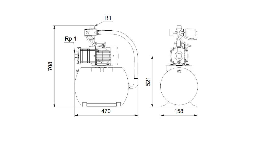 CMB3-46 A-C-A-C-P-A 1x220-240V 50Hz 24L