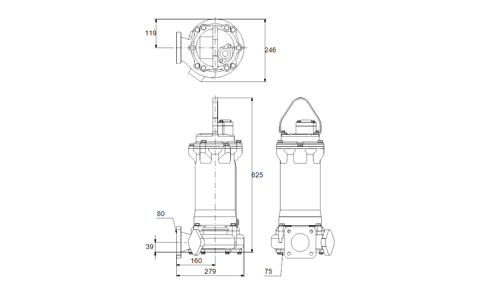 Grundfos DPK.15.80.37.5.0D 