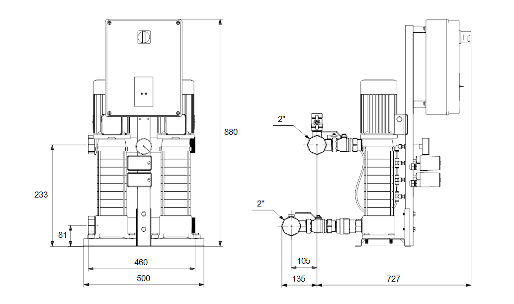 Grundfos Hydro Multi-S 2 CMV 5-7 (снят с производства)