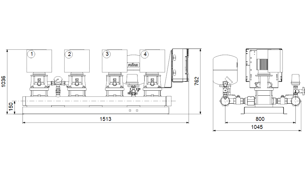 Hydro Multi-E 4 CRE 10-9 U2 A-A-A-A