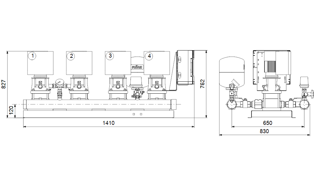 Hydro Multi-E 4 CRE 3-15 U2 A-A-A-A