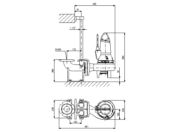 Grundfos SL1.50.65.09.A.2.1.502