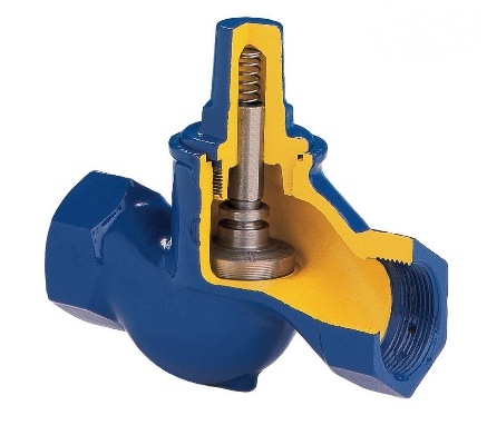 Клапан Zetkama 277A DN 015, PN-16, Р/Р, подъемный