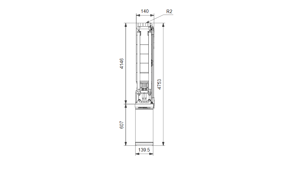 Grundfos SP 7-71 R2 6"3X380-415/50 9.2kW