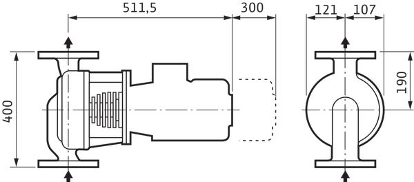 Насос Wilo IPH-O 65/140-1,1/4