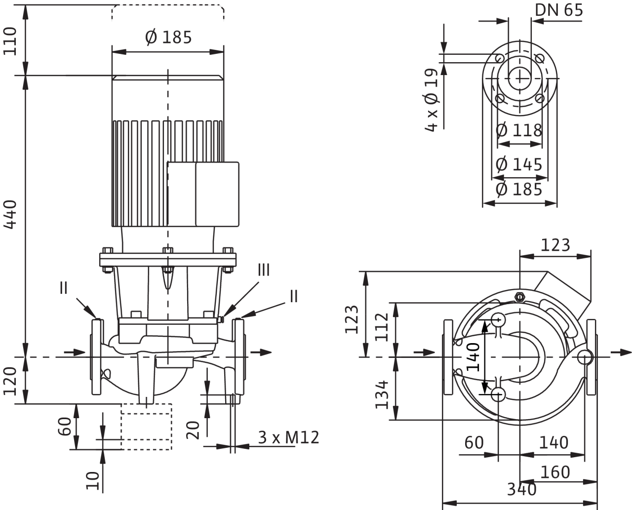 Насос Wilo IL 65/130-0,75/4