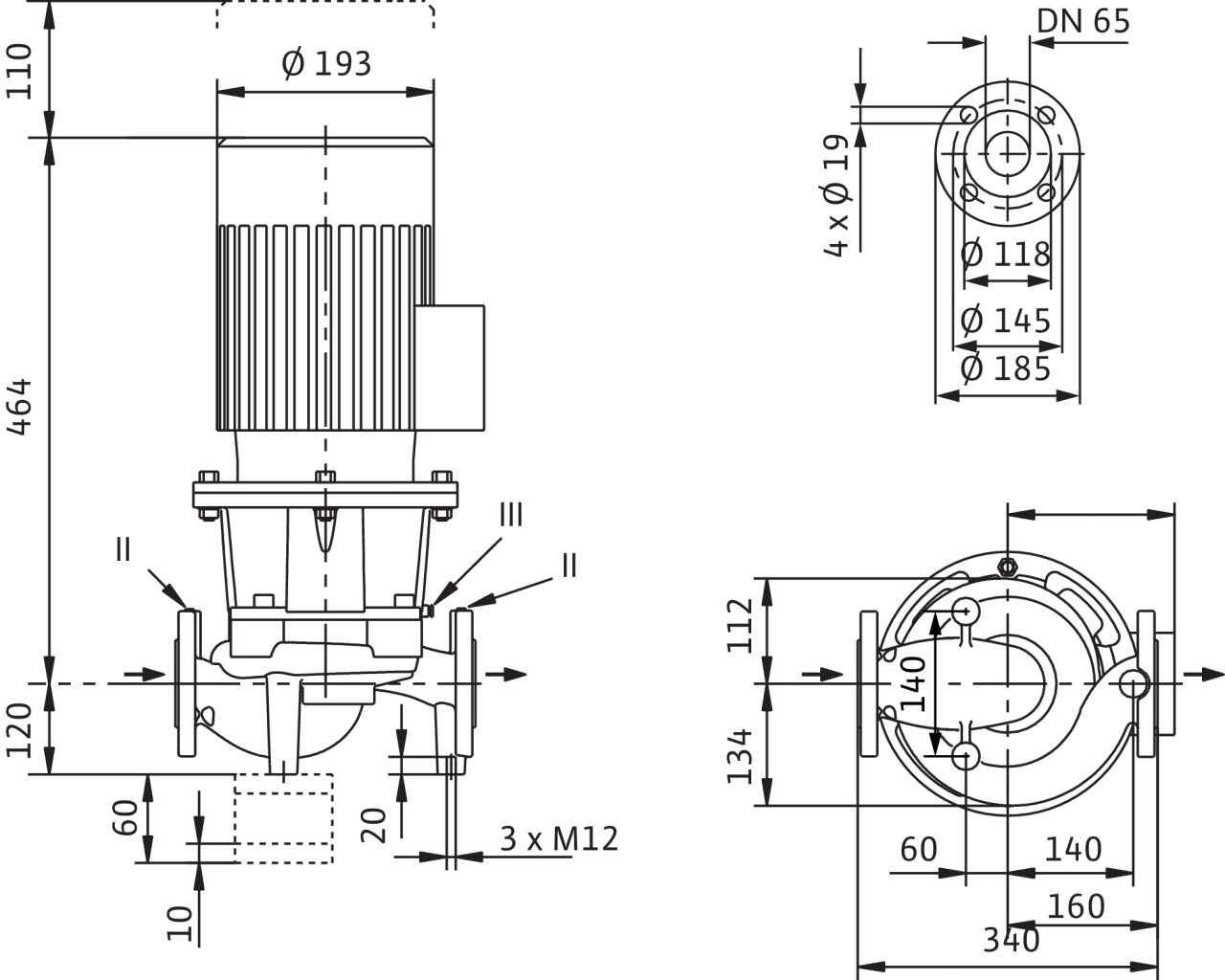 Насос Wilo IL 65/140-1,1/4