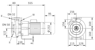 Насос Wilo BL 32/160-4/2