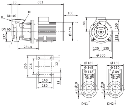 Насос Wilo BL 40/160-5,5/2