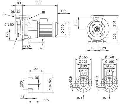 Насос Wilo BL 32/170-5,5/2