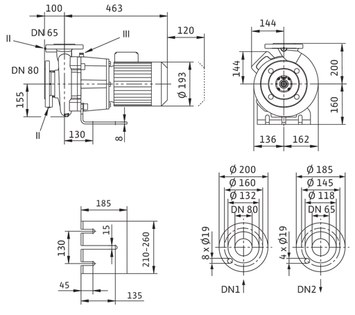 Насос Wilo BL 65/150-1,1/4