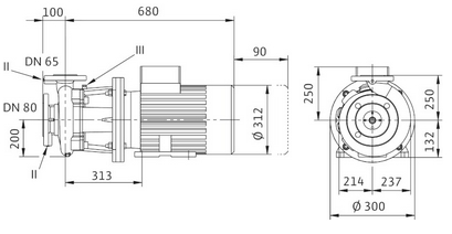 Насос Wilo BL 65/265-7,5/4