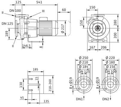 Насос Wilo BL 100/150-2,2/4