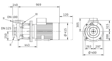 Насос Wilo BL 100/330-30/4