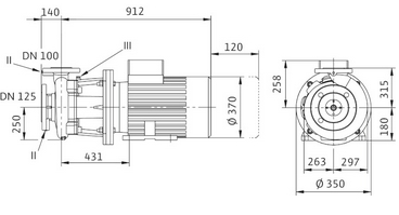 Насос Wilo BL 100/345-22/4