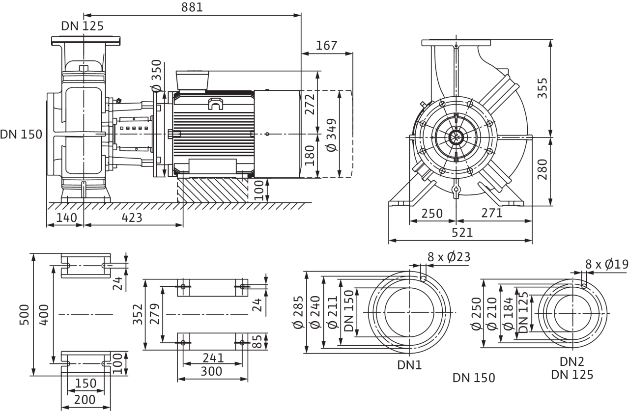 Насос Wilo BL 125/272-18,5/4