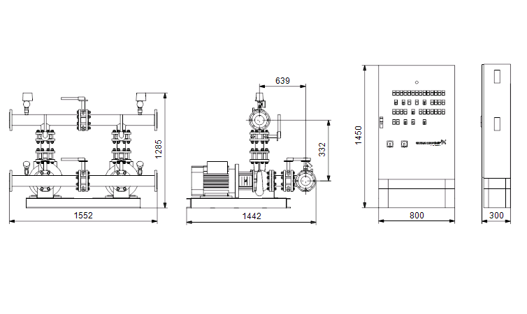 Grundfos  Hydro MX 2NB80-200/200 D001