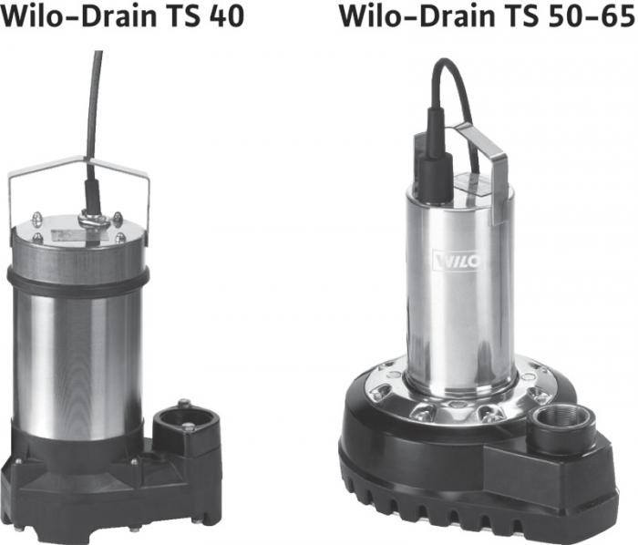 Насос Wilo-Drain TS40/10A 1-230-50-2-10M KA.