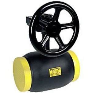 Шаровый стальной кран с редуктором, Ду 125 Ру 25, Broen Ballomax КШТ61.102.125.Р