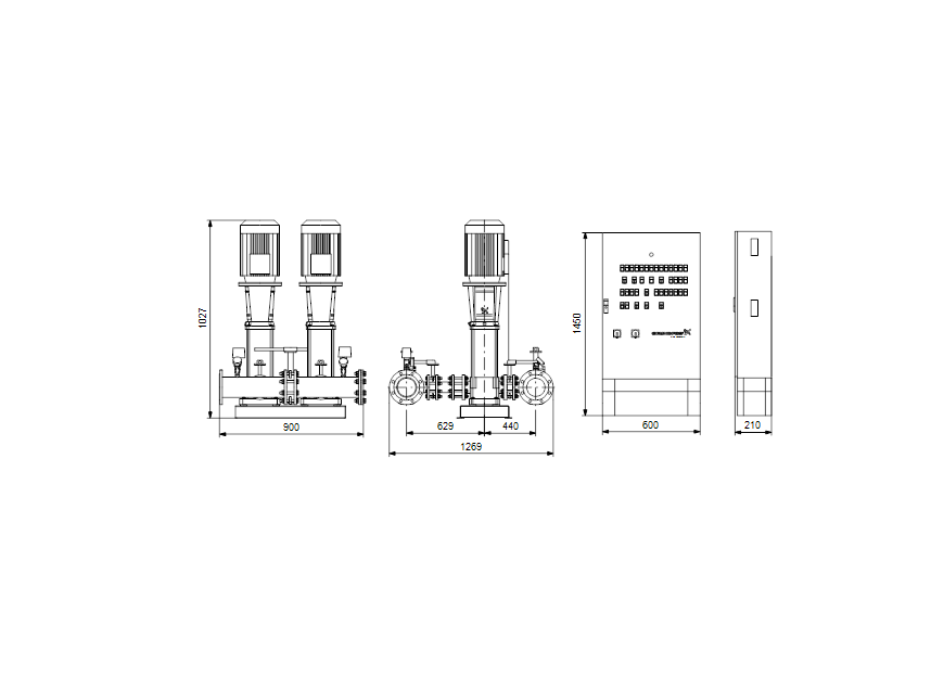 Grundfos  Hydro MX 2 CR15-5 D001