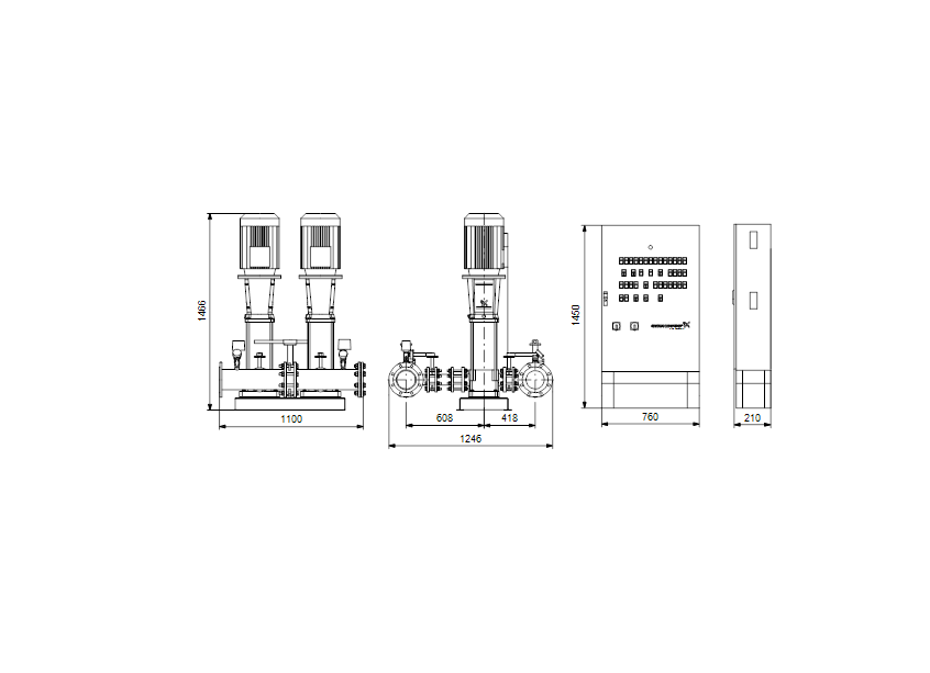 Grundfos  Hydro MX 2 CR32-5 D001