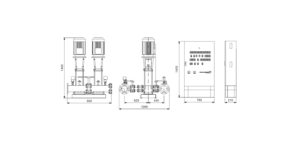 Grundfos  Hydro MX 2 CR20-10 S001