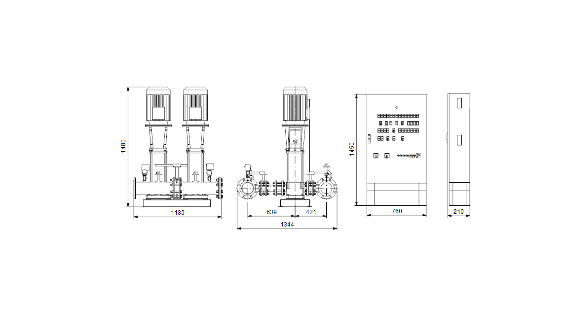 Grundfos  Hydro MX 2 CR45-4 S001