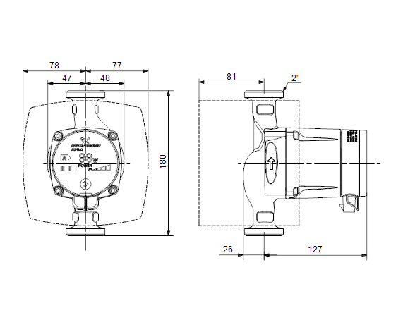 Grundfos ALPHA2 L 32-60