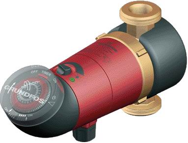 Циркуляционный насос Grundfos COMFORT UP 20-14 BX 110 со сферическим электродвигателем
