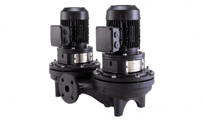 Сдвоенный вертикальный центробежный насос Grundfos TPD 40-100/4 A-F-A-BQQE 1450 об/мин (96086901) цена, описание, характеристики, фото