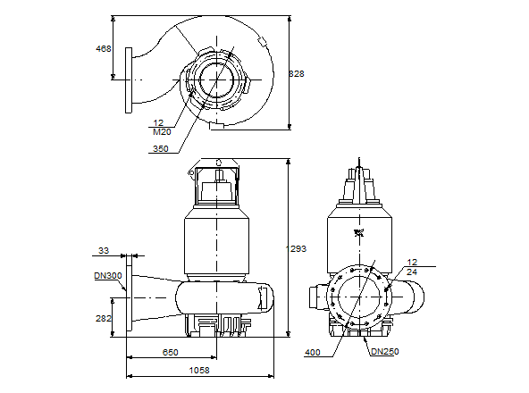 Grundfos S2.100.300.160.6.58E.H.304.G.Ex.