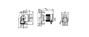 Grundfos MAGNA3 40-150 F 250 1x230V PN6/10