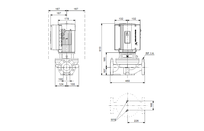 Grundfos TPE 100-120/2