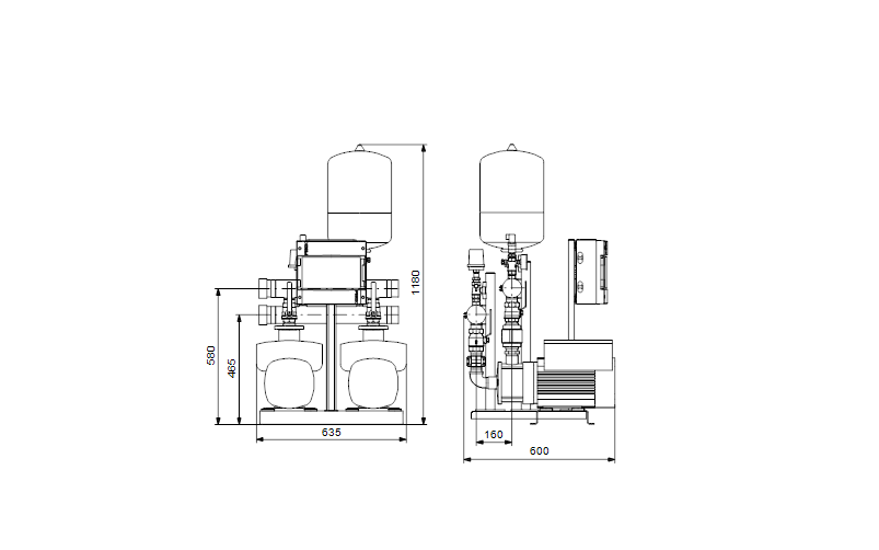 Grundfos HYDRO MULTI-E 2 CME 10-3