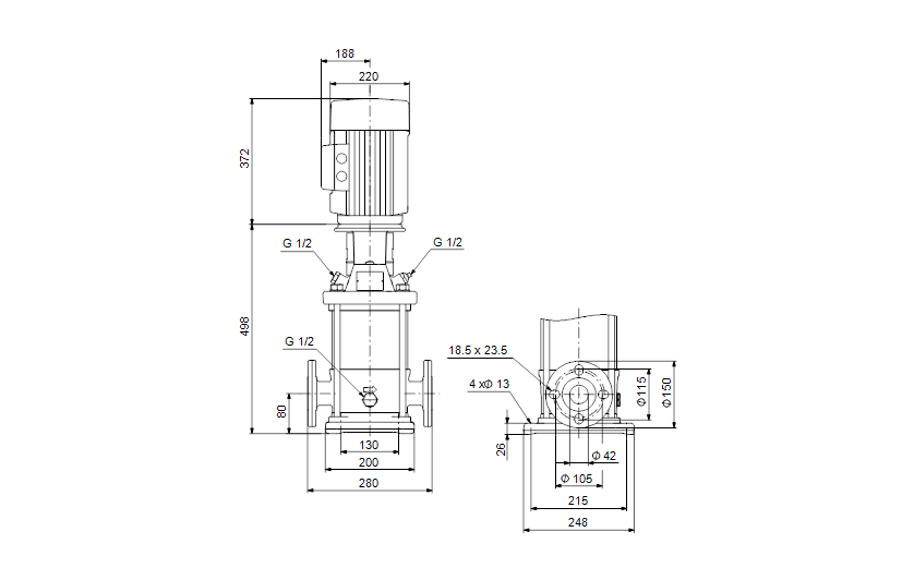 Grundfos CRNE 10-6