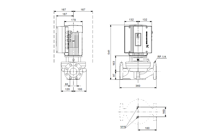 Grundfos TPE 80-120/2