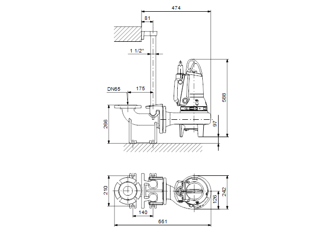 Grundfos SL1.50.65.15.E.EX.2.50B