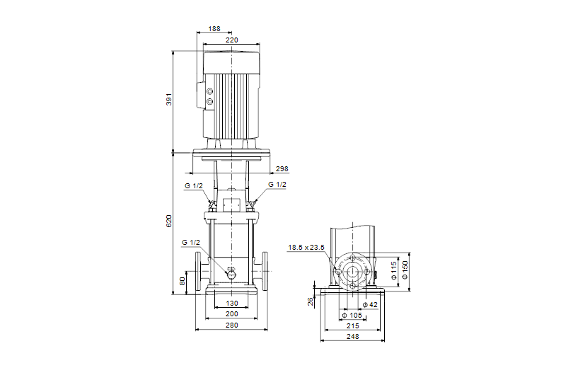 Grundfos CRNE 10-9