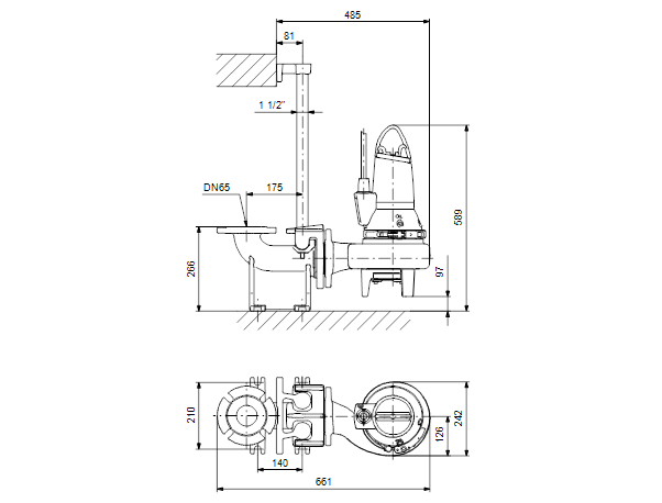 Grundfos SL1.50.65.11.EX.2.1.502