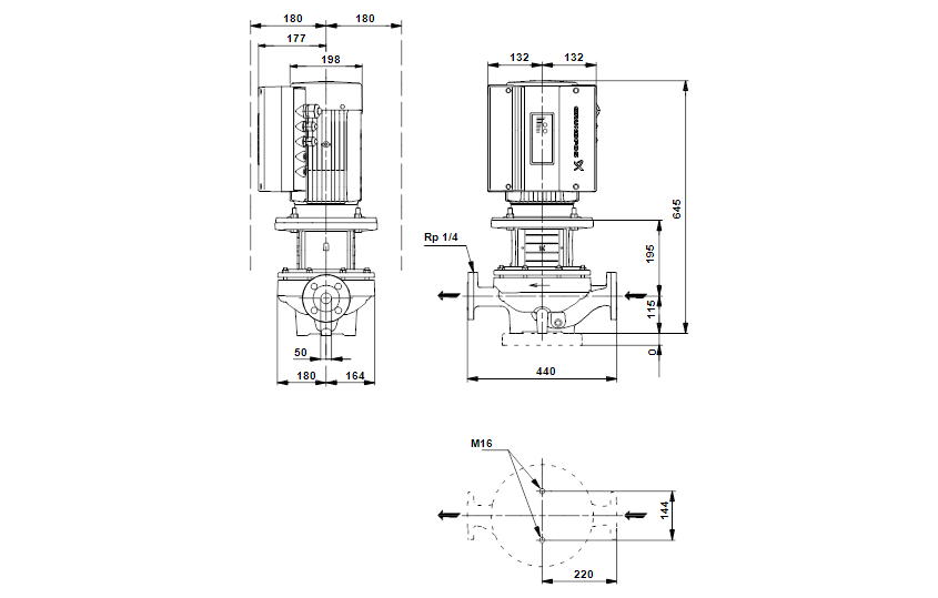 Grundfos TPE 50-230/4